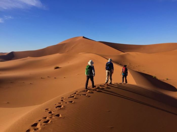 Desert hiking expeditions